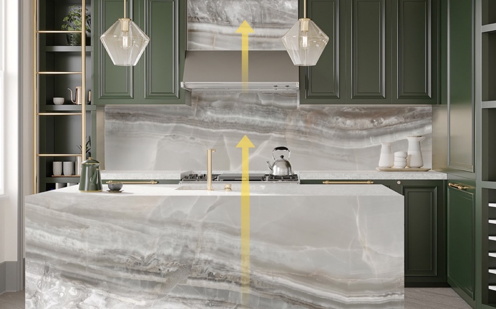 kitchen setting Bakersfield bioquartz